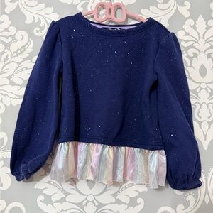 4/$25‎ • Lands End Shimmer Rainbow Sweatshirt